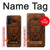 S2529 Leo Zodiac Tattoo Brown Graphic Print Case For Samsung Galaxy A32 5G