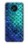 S3047 Green Mermaid Fish Scale Case For Nokia 3.4