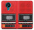 S3204 Red Cassette Recorder Graphic Case For Nokia 3.4