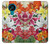 S3205 Retro Art Flowers Case For Nokia 3.4