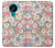 S3688 Floral Flower Art Pattern Case For Nokia 3.4