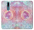 S3709 Pink Galaxy Case For Nokia 2.4