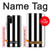 S2297 Black and White Vertical Stripes Case For Samsung Galaxy A02s, Galaxy M02s