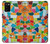 S3391 Abstract Art Mosaic Tiles Graphic Case For Samsung Galaxy A02s, Galaxy M02s