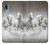 S0933 White Horses Case For Samsung Galaxy A04, Galaxy A02, M02