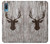 S2505 Reindeer Head Old Wood Texture Graphic Case For Samsung Galaxy A04, Galaxy A02, M02