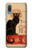 S2739 Chat Noir Black Cat Vintage Case For Samsung Galaxy A04, Galaxy A02, M02
