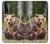 S3558 Bear Family Case For LG Stylo 7 4G