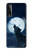 S3693 Grim White Wolf Full Moon Case For LG Stylo 7 4G