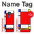 S0157 Composition Red Blue Yellow Case For Motorola Moto G Play (2021)