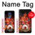 S1431 Skull Drum Fire Rock Case For Motorola Moto G Play (2021)