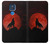 S2955 Wolf Howling Red Moon Case For Motorola Moto G Play (2021)