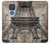 S3416 Eiffel Tower Blueprint Case For Motorola Moto G Play (2021)