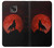 S2955 Wolf Howling Red Moon Case For Motorola Moto G Power (2021)