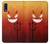 S2454 Red Cute Little Devil Cartoon Case For Sony Xperia L5