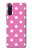 S2358 Pink Polka Dots Case For Sony Xperia 10 III