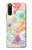 S3705 Pastel Floral Flower Case For Sony Xperia 10 III