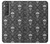 S2371 Skull Vintage Monochrome Pattern Case For Sony Xperia 1 III