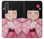 S3042 Japan Girl Hina Doll Kimono Sakura Case For Sony Xperia 1 III