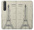 S3474 Eiffel Architectural Drawing Case For Sony Xperia 1 III