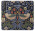 S3791 William Morris Strawberry Thief Fabric Case For Sony Xperia 1 III