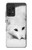 S2569 White Arctic Fox Case For Samsung Galaxy A52, Galaxy A52 5G