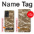 S3294 Army Desert Tan Coyote Camo Camouflage Case For Samsung Galaxy A52, Galaxy A52 5G