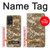 S3294 Army Desert Tan Coyote Camo Camouflage Case For Samsung Galaxy A72, Galaxy A72 5G