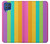 S3678 Colorful Rainbow Vertical Case For Samsung Galaxy M62