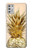 S3490 Gold Pineapple Case For Motorola Moto G Stylus (2021)