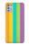 S3678 Colorful Rainbow Vertical Case For Motorola Moto G Stylus (2021)
