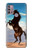 S0934 Wild Black Horse Case For Motorola Moto G30, G20, G10