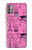 S2885 Paris Pink Case For Motorola Moto G30, G20, G10