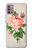 S3079 Vintage Pink Rose Case For Motorola Moto G30, G20, G10
