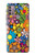 S3281 Colorful Hippie Flowers Pattern Case For Motorola Moto G30, G20, G10