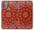 S3355 Bandana Red Pattern Case For Motorola Moto G30, G20, G10