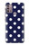 S3533 Blue Polka Dot Case For Motorola Moto G30, G20, G10