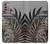 S3692 Gray Black Palm Leaves Case For Motorola Moto G30, G20, G10