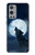 S3693 Grim White Wolf Full Moon Case For OnePlus 9 Pro