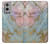 S3717 Rose Gold Blue Pastel Marble Graphic Printed Case For OnePlus 9 Pro