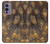 S3691 Gold Peacock Feather Case For OnePlus 9