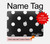 S2299 Black Polka Dots Hard Case For MacBook 12″ - A1534