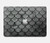 S2950 Silver Fish Scale Hard Case For MacBook 12″ - A1534