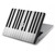 S2082 One Octave Piano Hard Case For MacBook Air 13″ - A1932, A2179, A2337