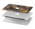 S3691 Gold Peacock Feather Hard Case For MacBook Pro Retina 13″ - A1425, A1502