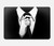 S1591 Anonymous Man in Black Suit Hard Case For MacBook Pro 13″ - A1706, A1708, A1989, A2159, A2289, A2251, A2338