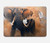 S1292 Dusty Elephant Egrets Hard Case For MacBook Pro 15″ - A1707, A1990
