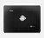 S3152 Black Ace of Spade Hard Case For MacBook Pro 15″ - A1707, A1990