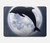 S3510 Dolphin Moon Night Hard Case For MacBook Pro 15″ - A1707, A1990