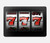 S2406 Slot Machine Lucky 777 Hard Case For MacBook Pro 16″ - A2141